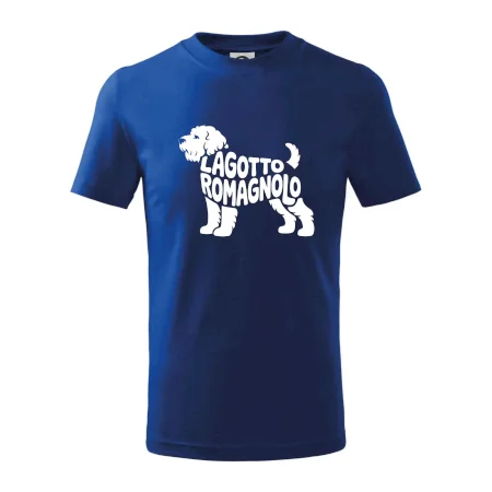Lagotto romagnolo nápis v tele