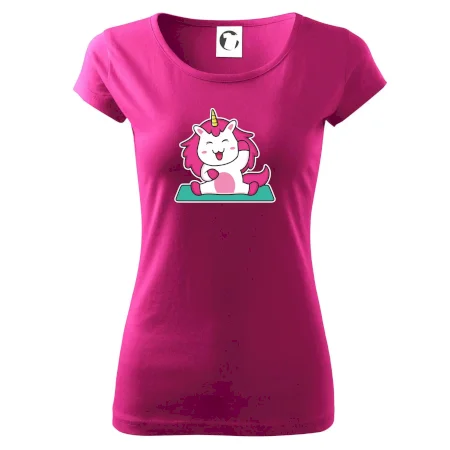 Yoga veselý jednorožec