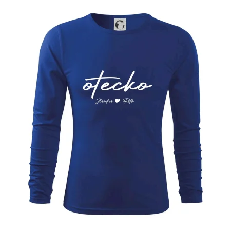 Otecko - tričko s menami deti