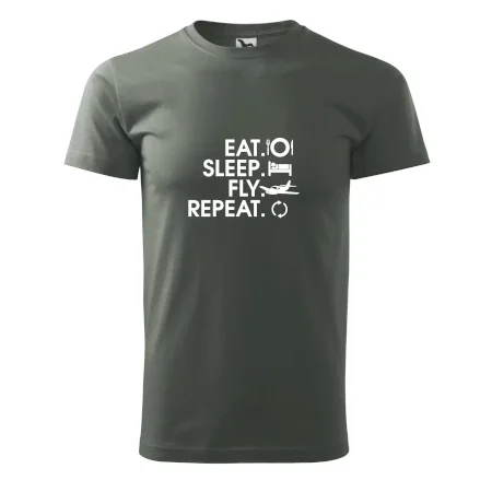Eat sleep fly repeat