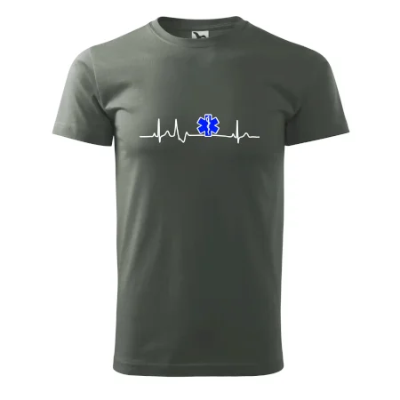 EKG rescue modrá hviezda