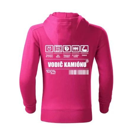 Čiarový kód - Vodič kamiónu