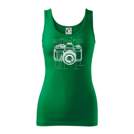 Nákres starý fotoaparát