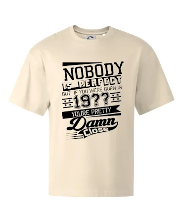 Nobody is perfect - Vlastný ročník