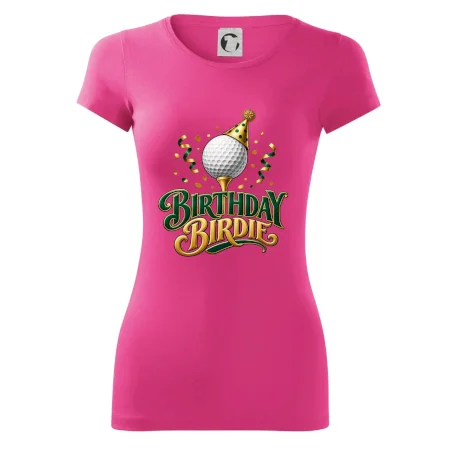 Narozeninové birdie s golfovým míčkem