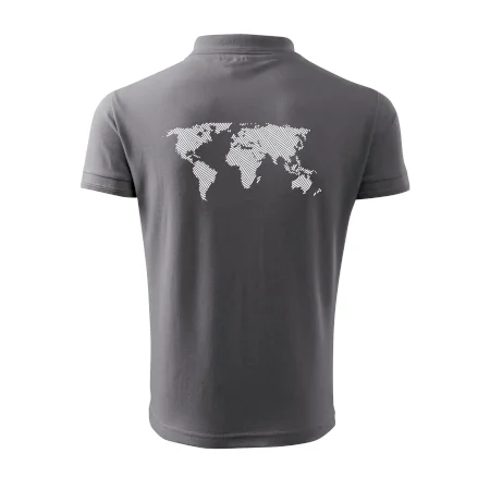Mapa sveta odtlačok