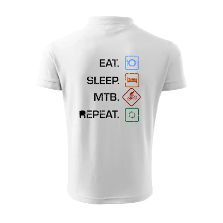 Eat sleep MTB repeat