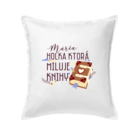 Kniha - Holka, ktorá miluje knihy  - Vaše meno