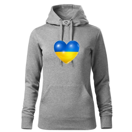 Ukrajina srdce vlajka