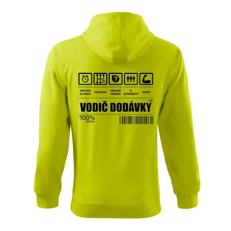 Čiarový kód - Vodič dodávky