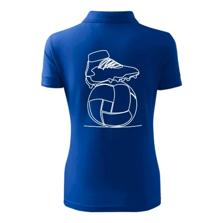 Futbalová lopta kopačka jedným ťahom