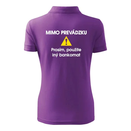 Mimo prevádzku prosím, použite iný bankomat