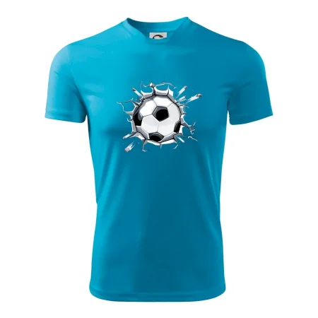 Futbalová lopta v triku