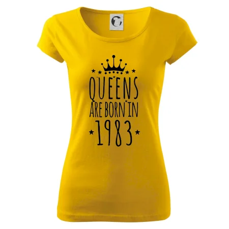 Queens are born in 1983