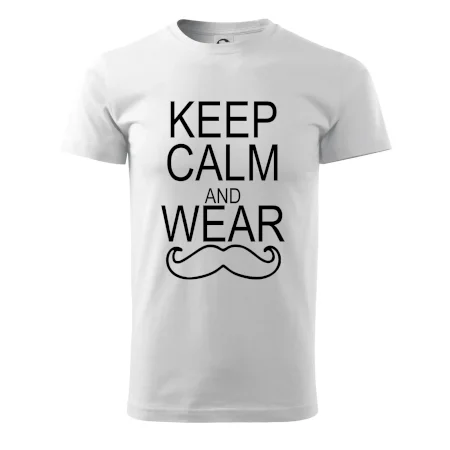 Keep calm and wear mustache