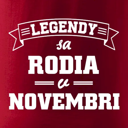 Legendy sa rodia v novembri