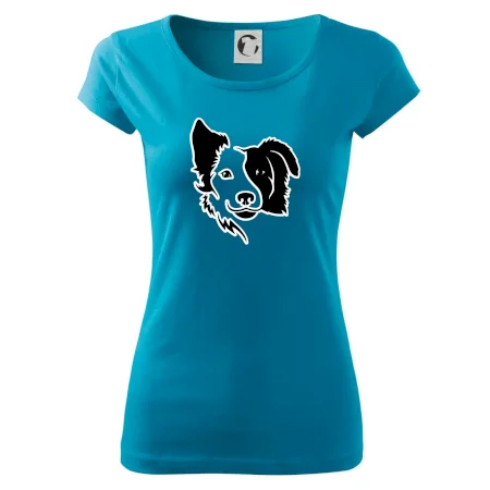 Border kólia obrys hlavy