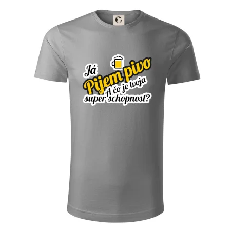 Pijem pivo - tvoja super schopnosť - šikmý