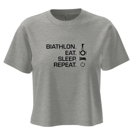 Biathlon Eat Sleep Repeat