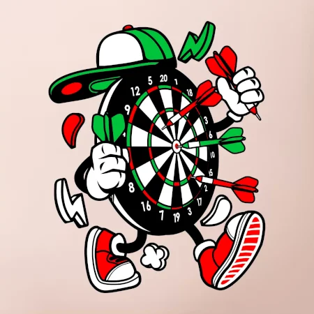 Šipkár  kreslený terč