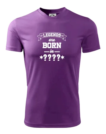 Legends are born in (Tvoj mesiac narodenia)