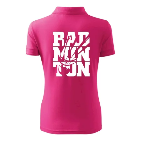 Badminton nápis
