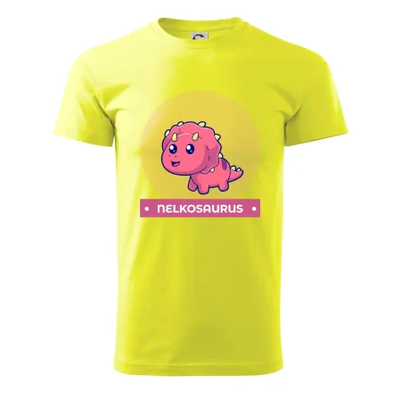 Dinosaurie mená - růžový dinosaurus