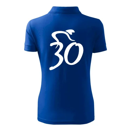Cyklista oslavuje tridsiatku (30)