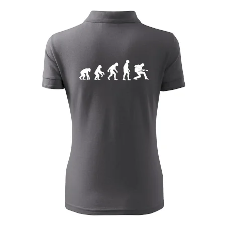 Evolúcia gitarista - kľačiaci