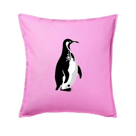 Tučniak čiernobiely z boku