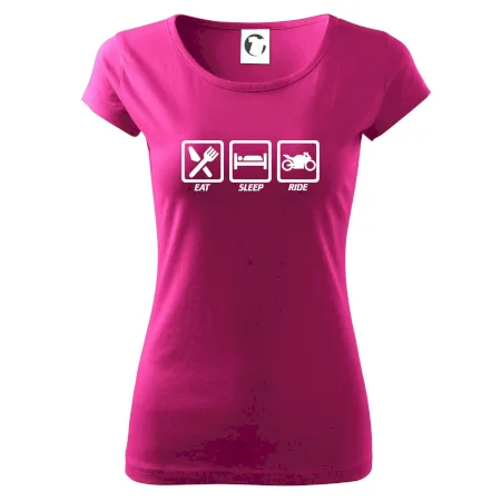 Eat sleep ride - cesta