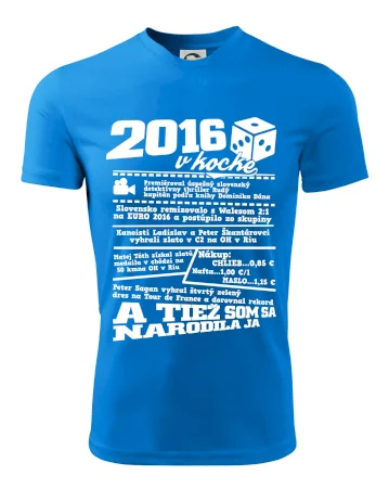 2016 v kocke