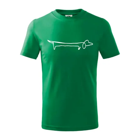 Jazvečík - kreslený