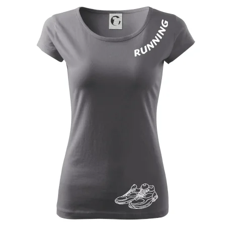 Running nápis šikmo