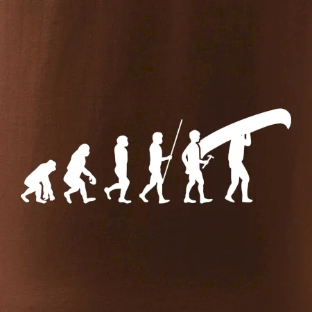 Evoluce kanoe nad hlavou