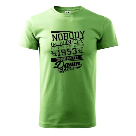 Nobody is perfect - 1953