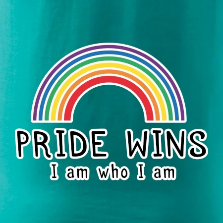 Pride wins i am who i am