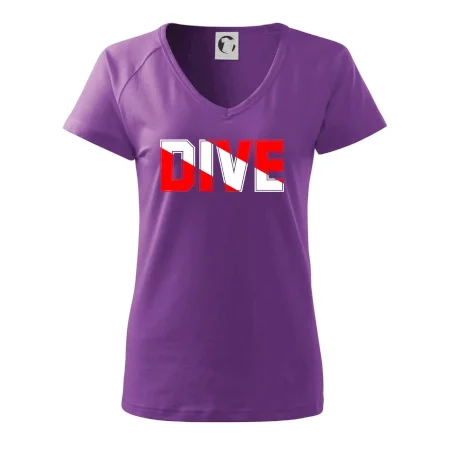 Dive nápis vlajka