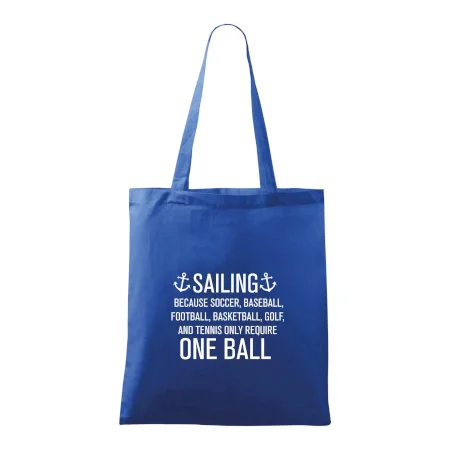 Sailing beacause one ball