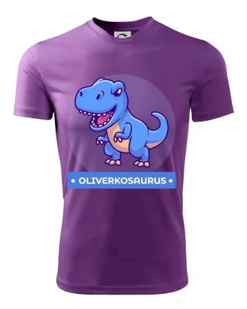Dinosaurie mená - modrý dinosaurus