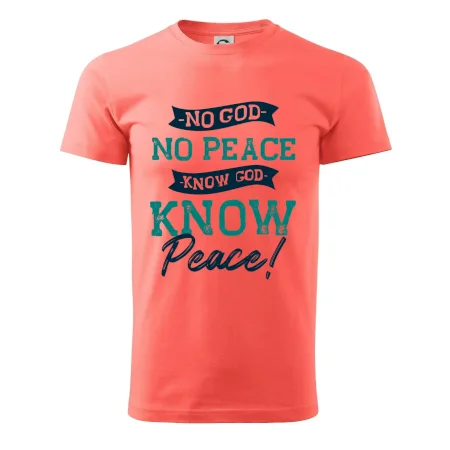 No God no peace, know God know peace