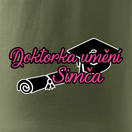Doktorka umění + jméno