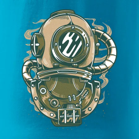 Starý potápačský skafander