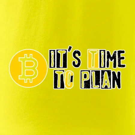 It's time to plan bitcoin