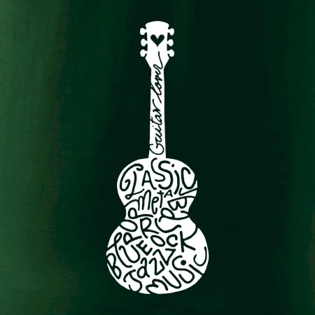 Gitara - názvy hudobných štýlov
