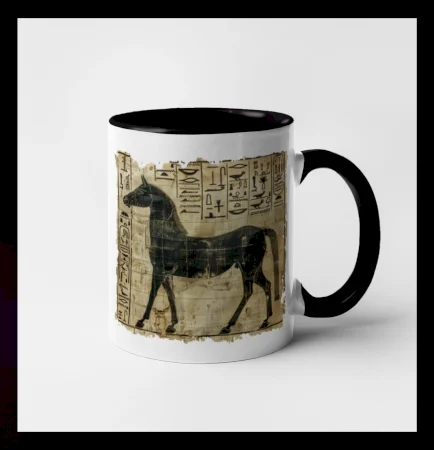 Egyptské hieroglyfy kôň