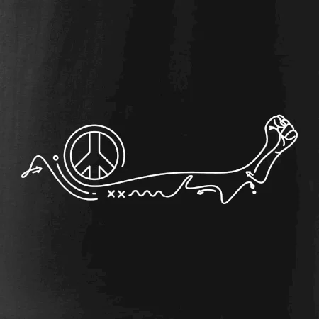 Päsť a symbol mieru