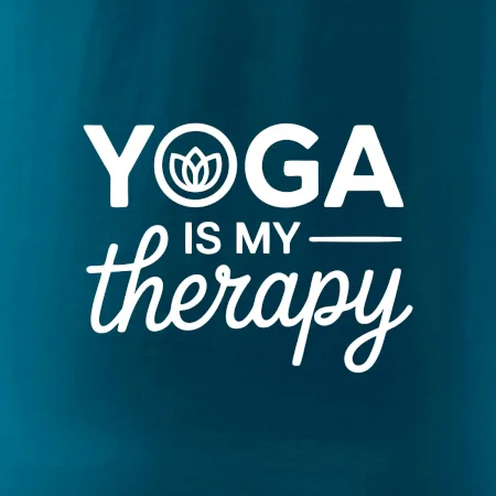 Yoga Is My Therapy nápis