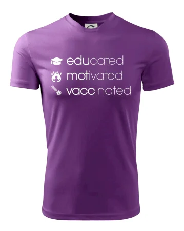 Educated motivated vaccinated