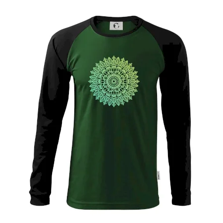 Mandala zelenožlutá